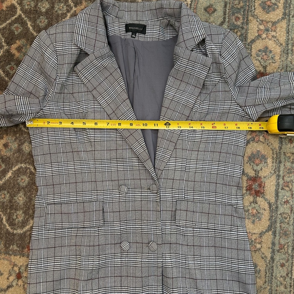 MAJORELLE Rhea Blazer in Pewter - Picture 8 of 10